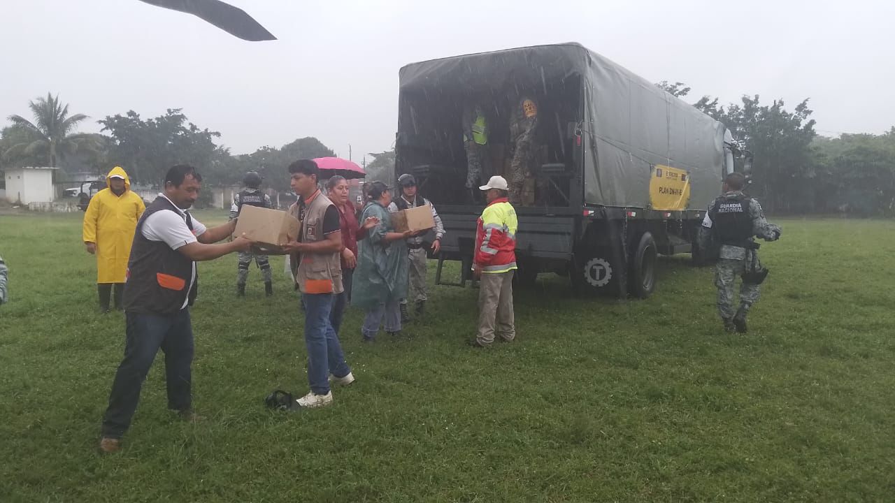 Sedena atiende 107 comunidades en nueve municipios del sur de Veracruz