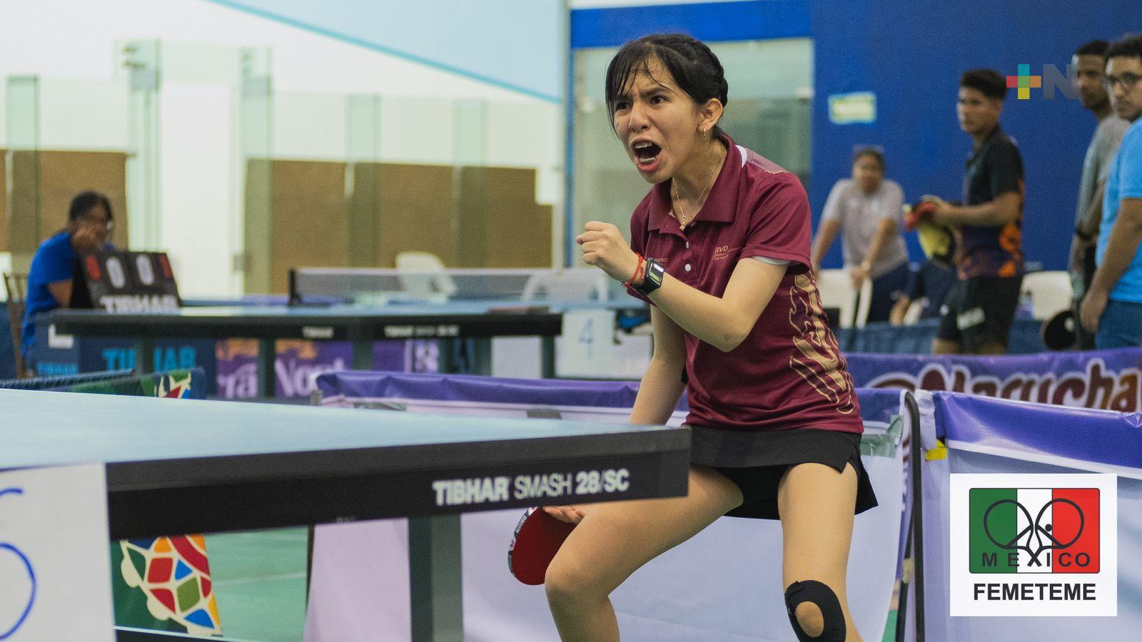 Veracruz femenil campeón en el Campeonato Nacional de Tenis de Mesa