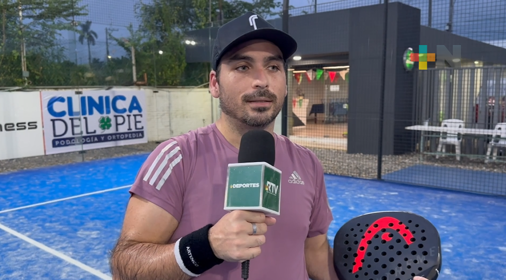 En Poza Rica realizan con éxito un torneo de pádel con causa