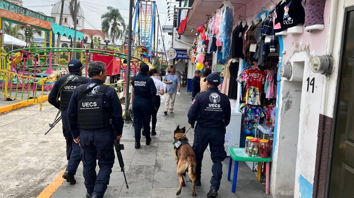 Unidad Especializada en Combate al Secuestro realiza recorridos preventivos en Chocamán