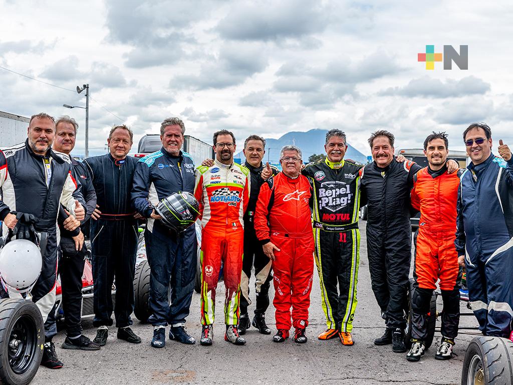 Enrique Contreras y Óscar Hidalgo Jr. protagonizan emocionante final en la Vintage Fórmula Ford