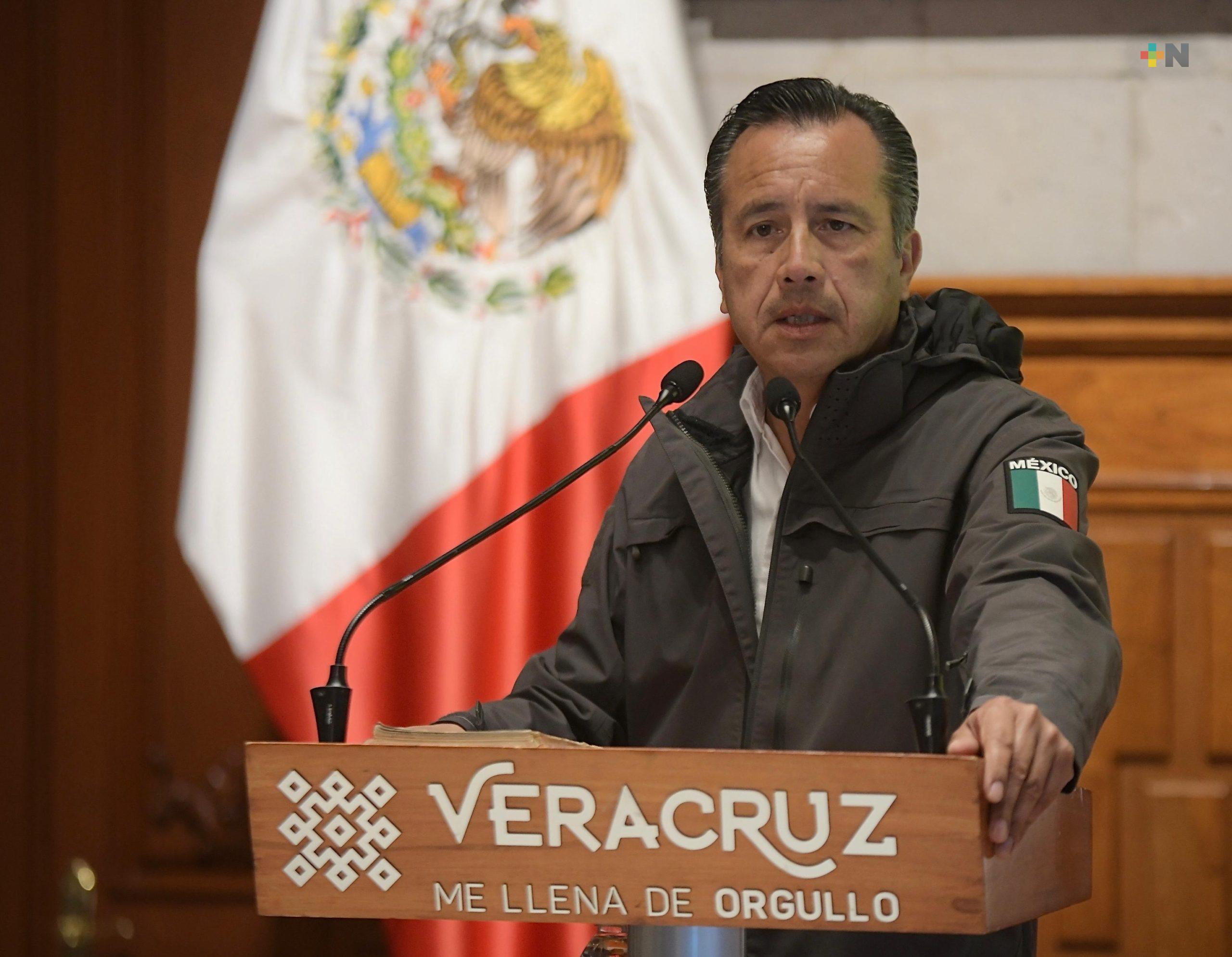 Hay siete detenidos por multihomicidio en Martínez de la Torre: Cuitláhuac García