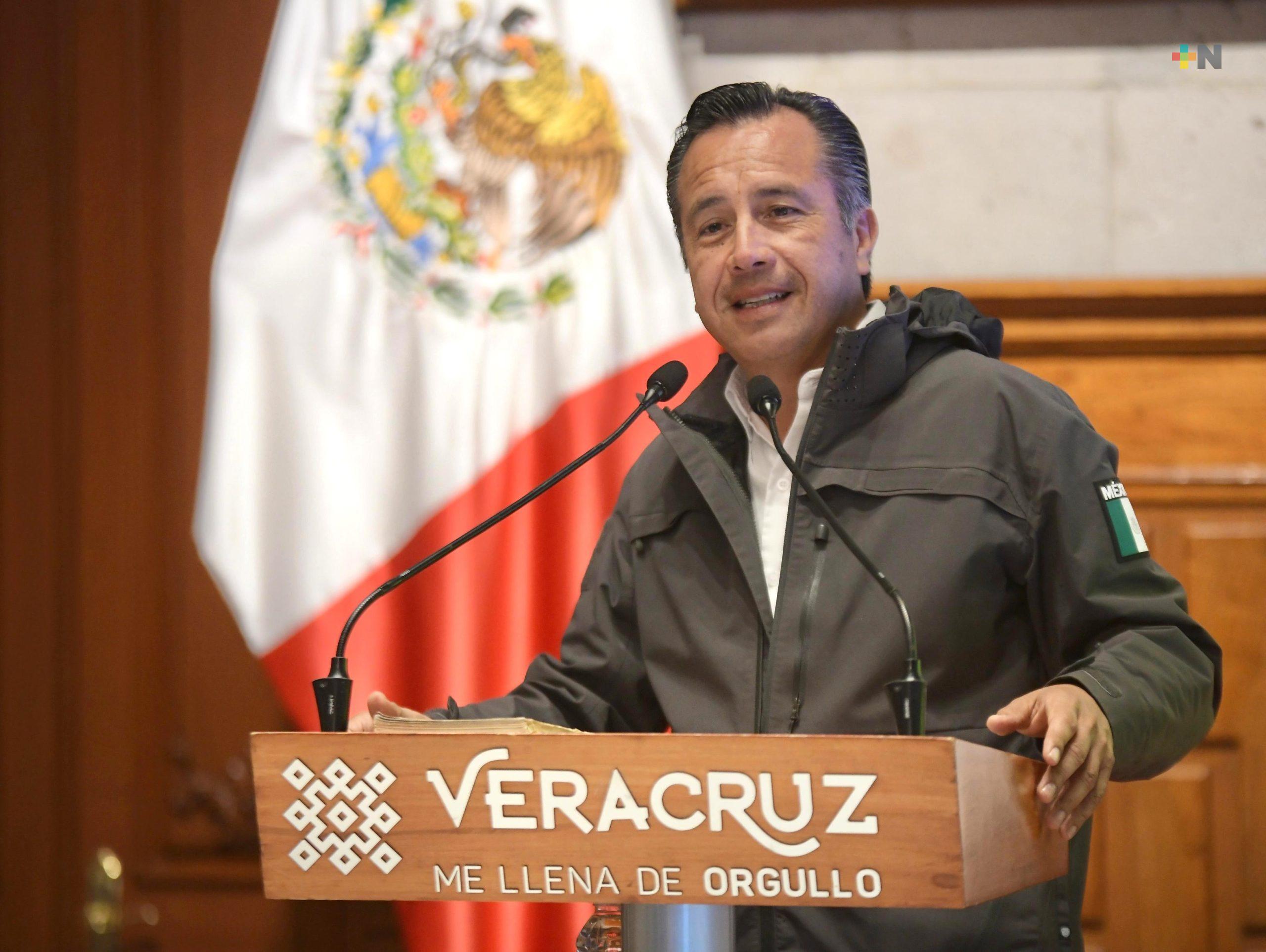 Este viernes realizará primera visita a Veracruz la presidenta Claudia Sheinbaum: Gobernador