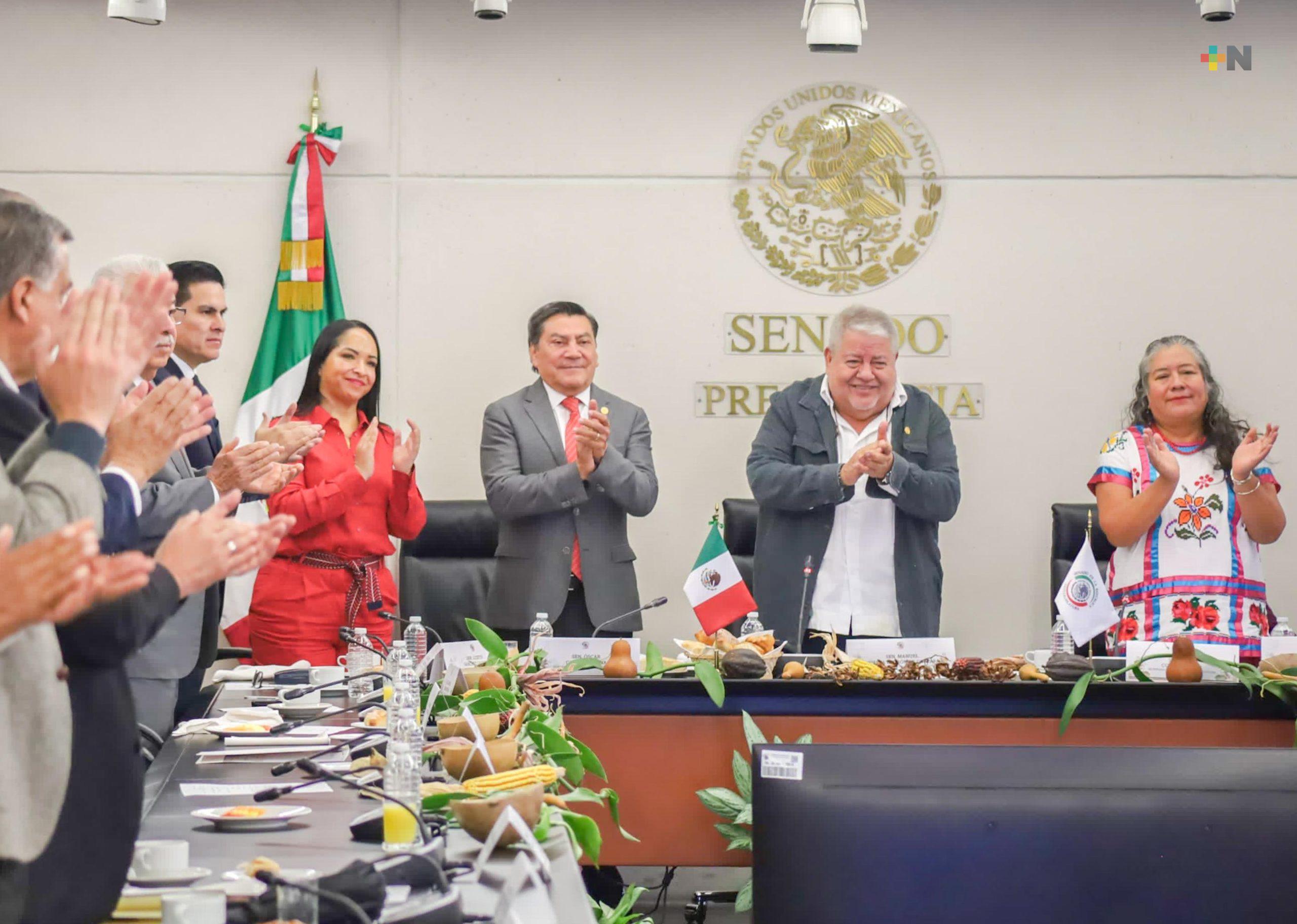 Manuel Huerta preside la Comisión de Agricultura desde el Senado de la República