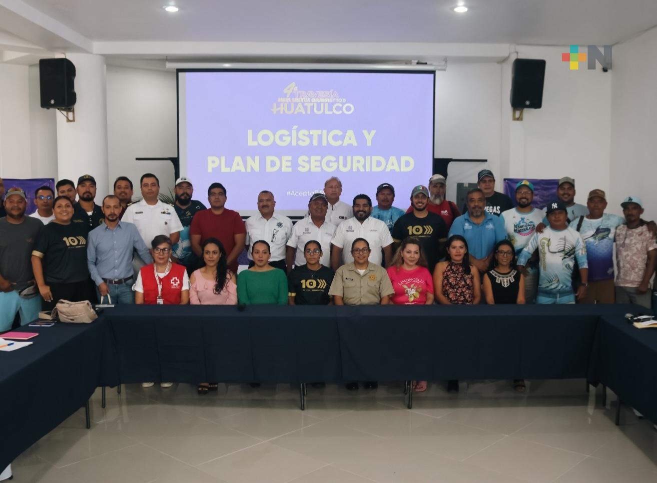 Huatulco garantiza seguridad para Aguas Abiertas Gran Retto 2024