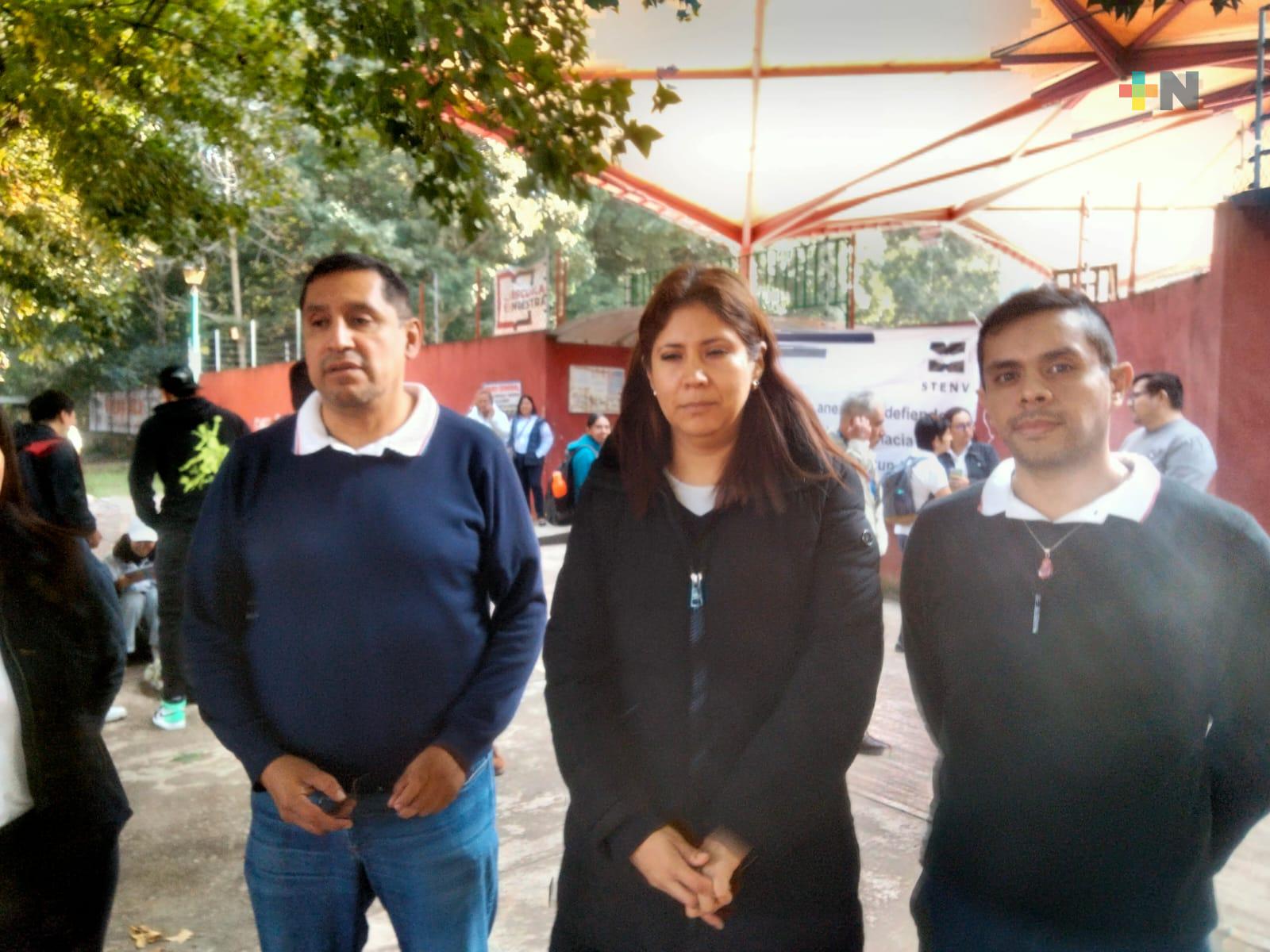 Realizan paro en la BENV, protestan por designación de director en Telesecundaria