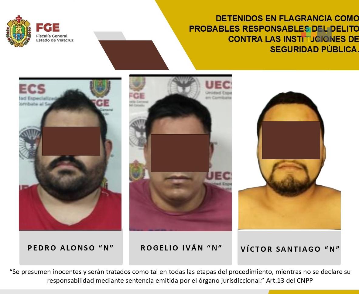 Detienen célula delictiva en Martínez de la Torre, informa la FGE