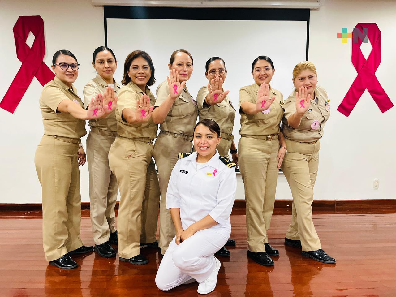 La Tercera Región Naval promueve acciones en el Día Internacional de la lucha contra el Cáncer de Mama