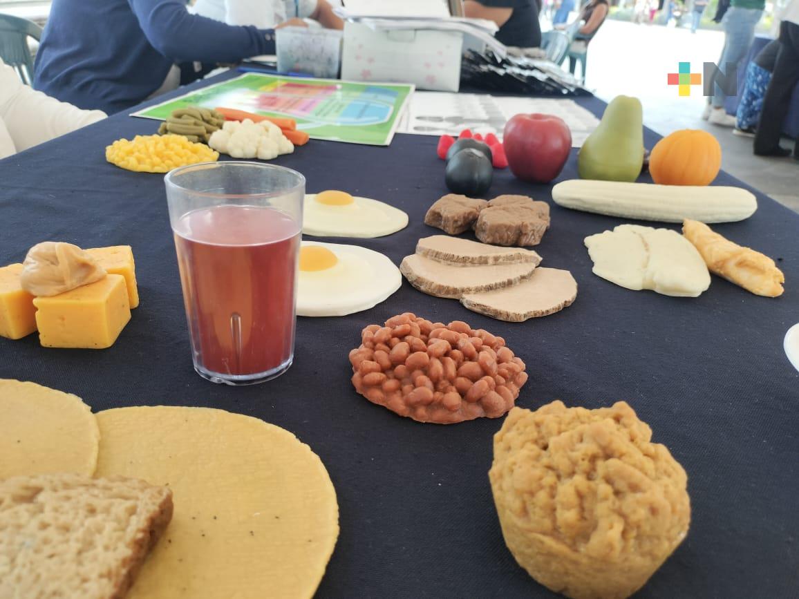 Promueven en escuelas de Córdoba el «Plato del Buen Comer»