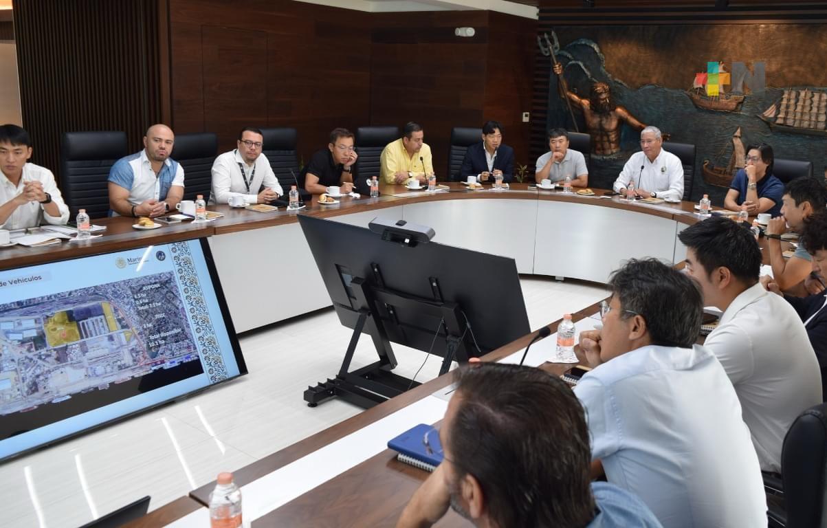 Hyundai Motor Group visitó el puerto de Coatzacoalcos