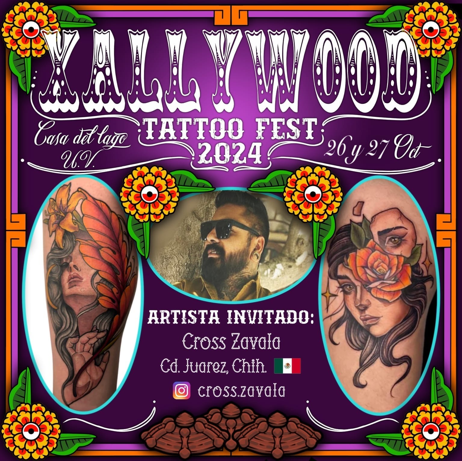 Casa del Lago recibe “Xallywood tatoo fest 2024”