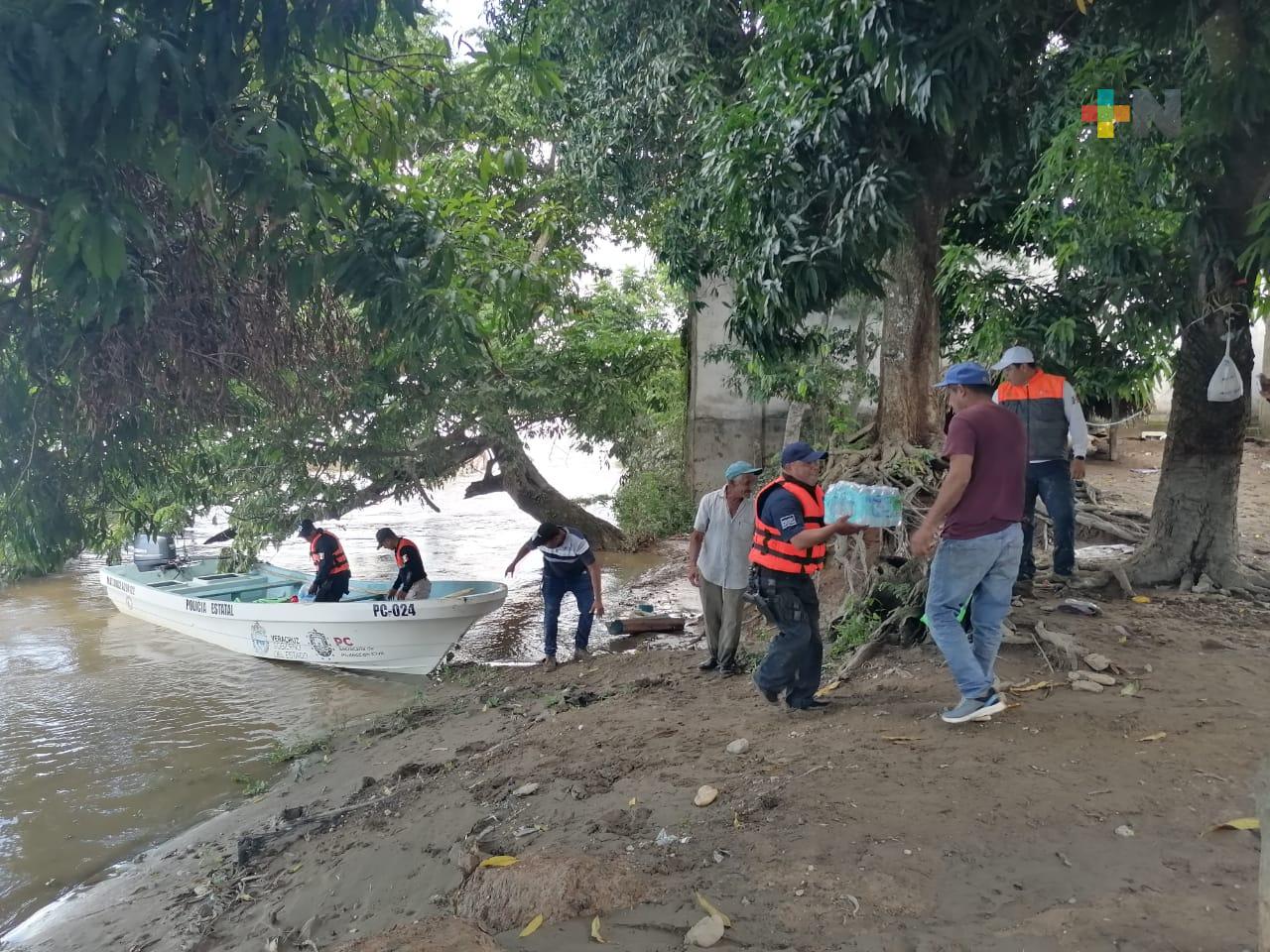 Se mantienen y fortalecen labores de apoyo en Plan Tajín, en el sur del estado: SSP