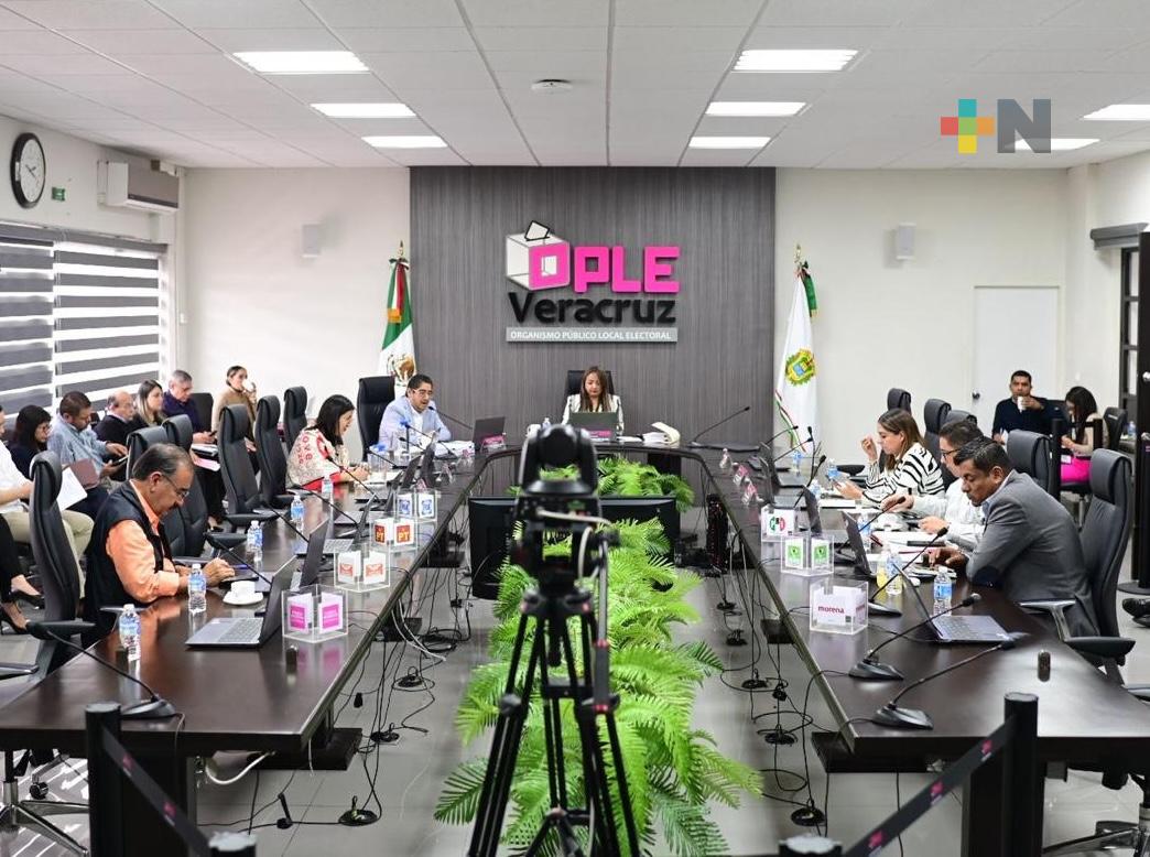 Consejo del OPLE Veracruz aprueba el tercer informe trimestral del avance en gestión financiera