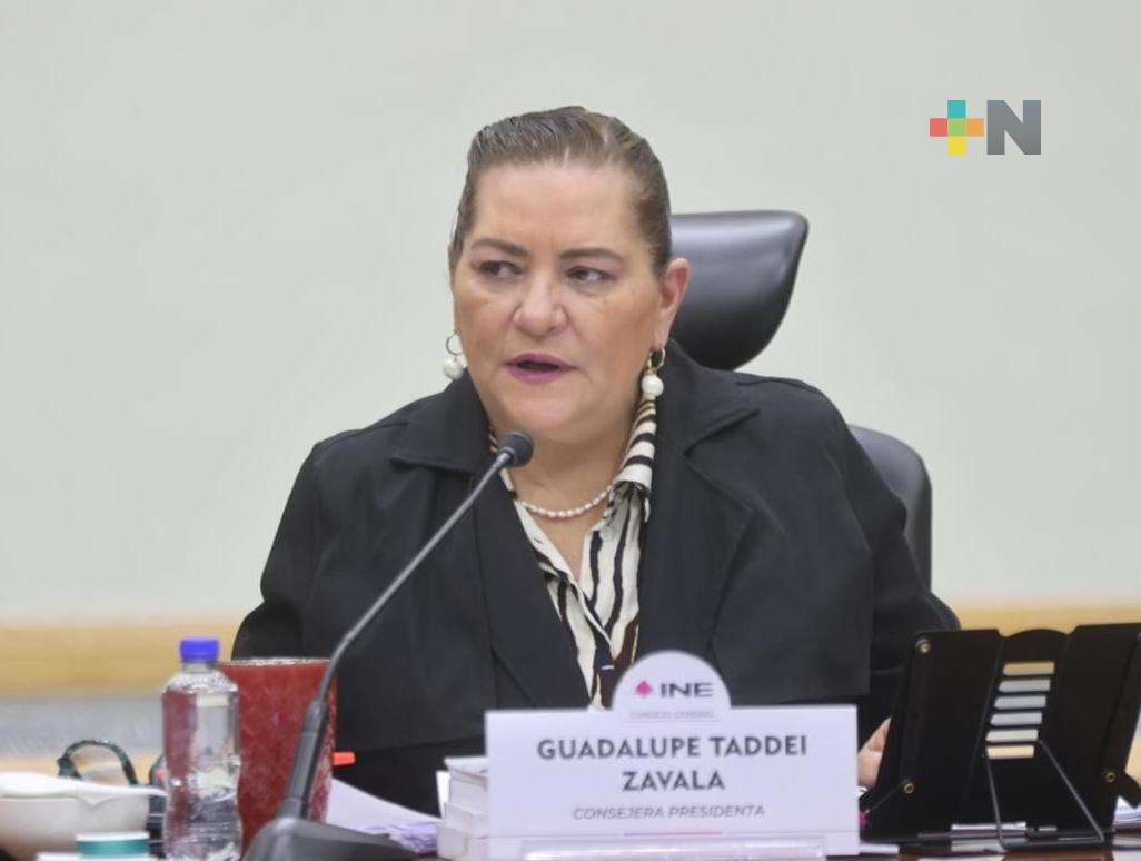 INE está abierto a participar en discusión de una reforma política-electoral: Guadalupe Taddei