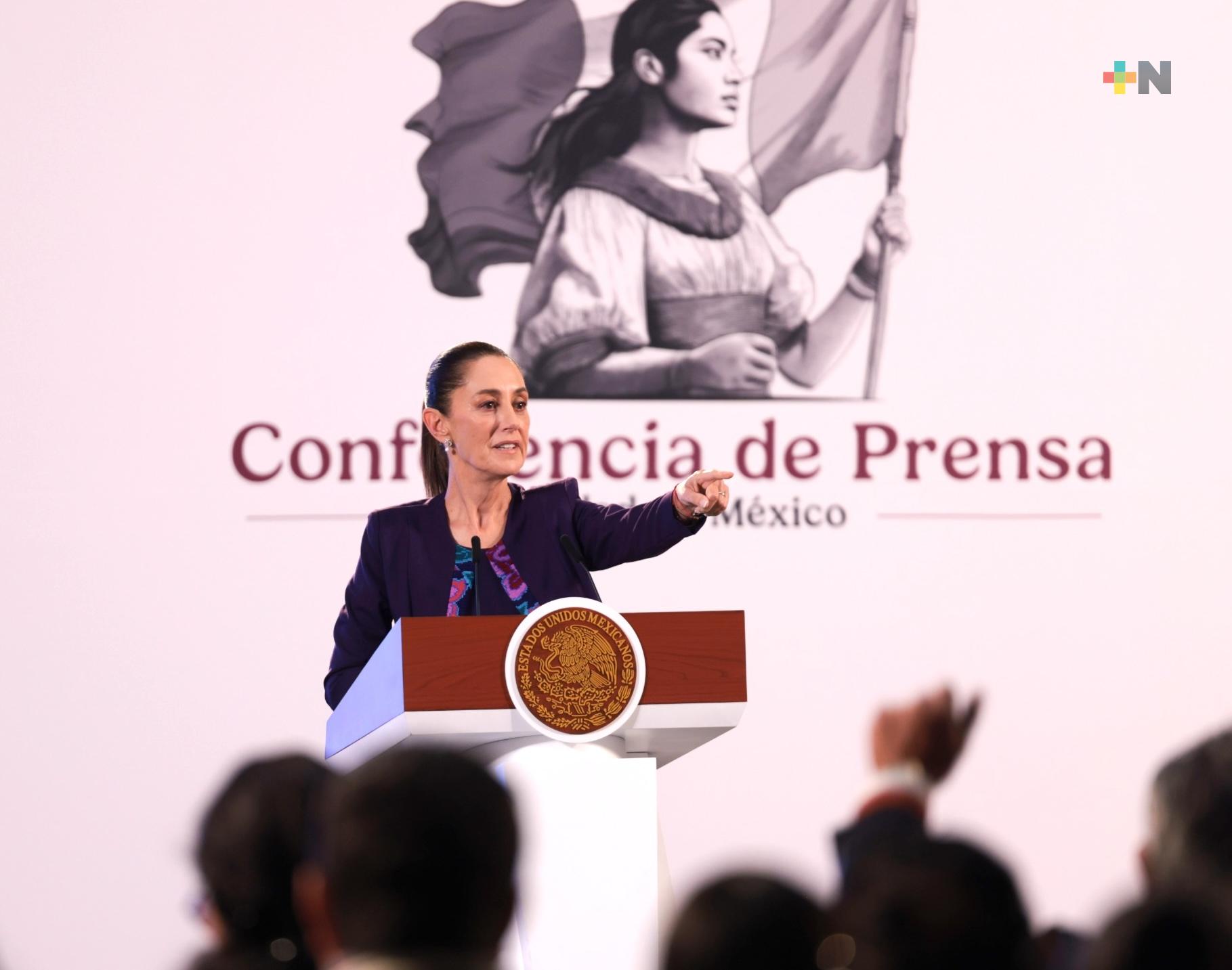 Inversión para trenes de pasajeros será de 150 mmdp el próximo año: Claudia Sheinbaum