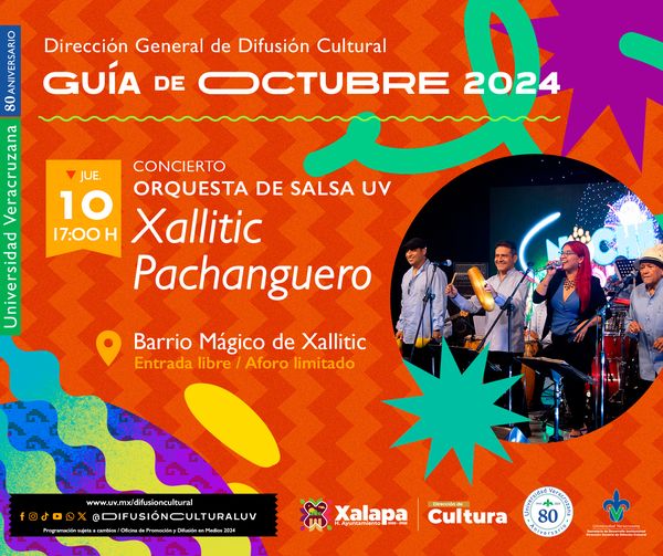 Este jueves, Orquesta de Salsa UV dará concierto “Xallitic pachanguero”