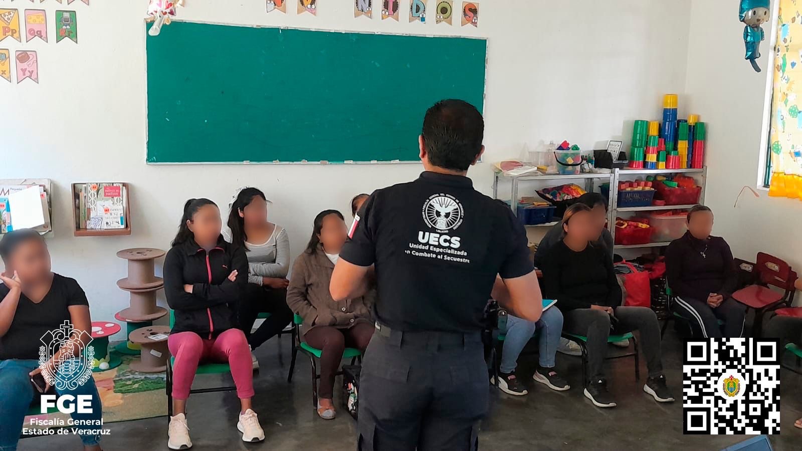 Imparte UECS plática relacionada al engaño telefónico y extorsión en Chocamán