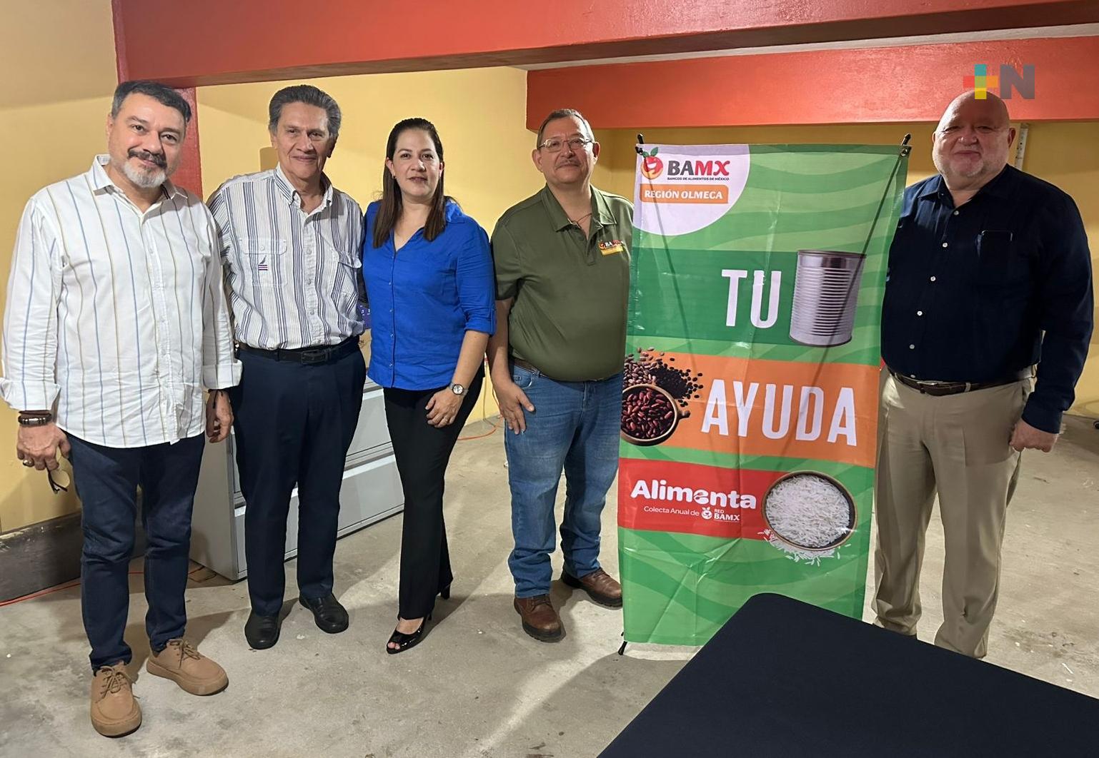 Banco de Alimentos región Olmeca inicia campaña “Tu ayuda alimenta”