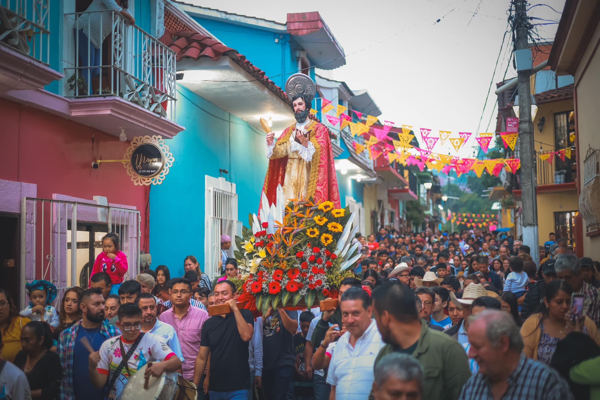 Concluyen celebraciones a San Mateo apóstol en Naolinco