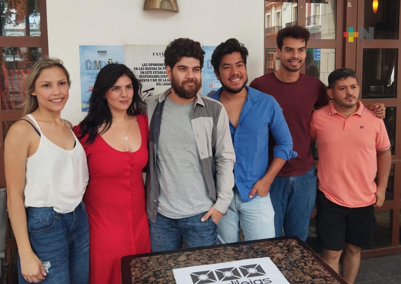 Candilejas Musicales presentará «Compañía», musical que explora las relaciones de pareja