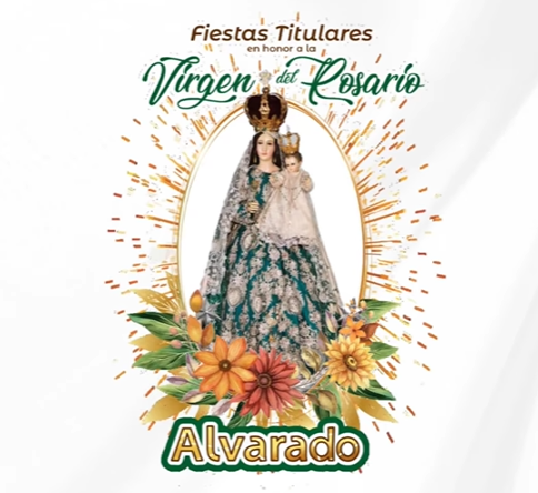 El 4 de octubre inician fiestas en honor a la Virgen del Rosario en Alvarado