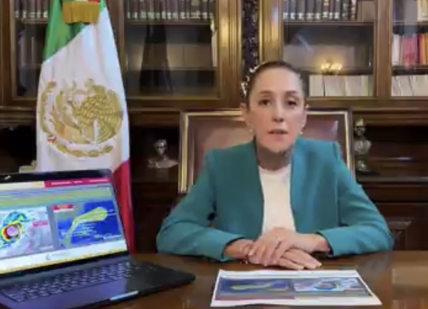 Huracán “Milton” impactará en Yucatán: Claudia Sheinbaum