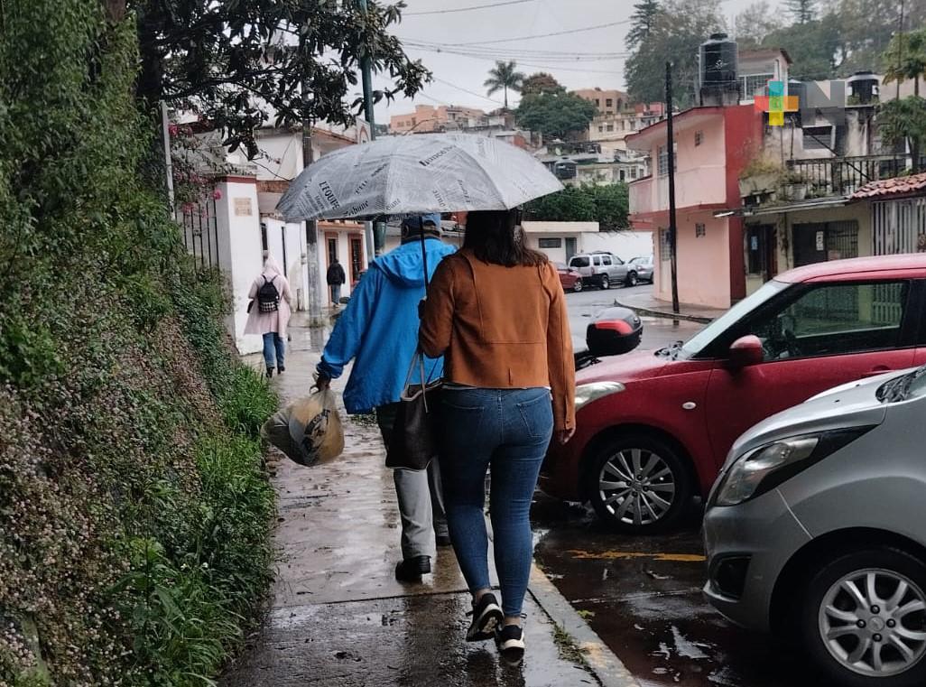 Lluvias en el estado de Veracruz con acumulados más altos en zona montañosa