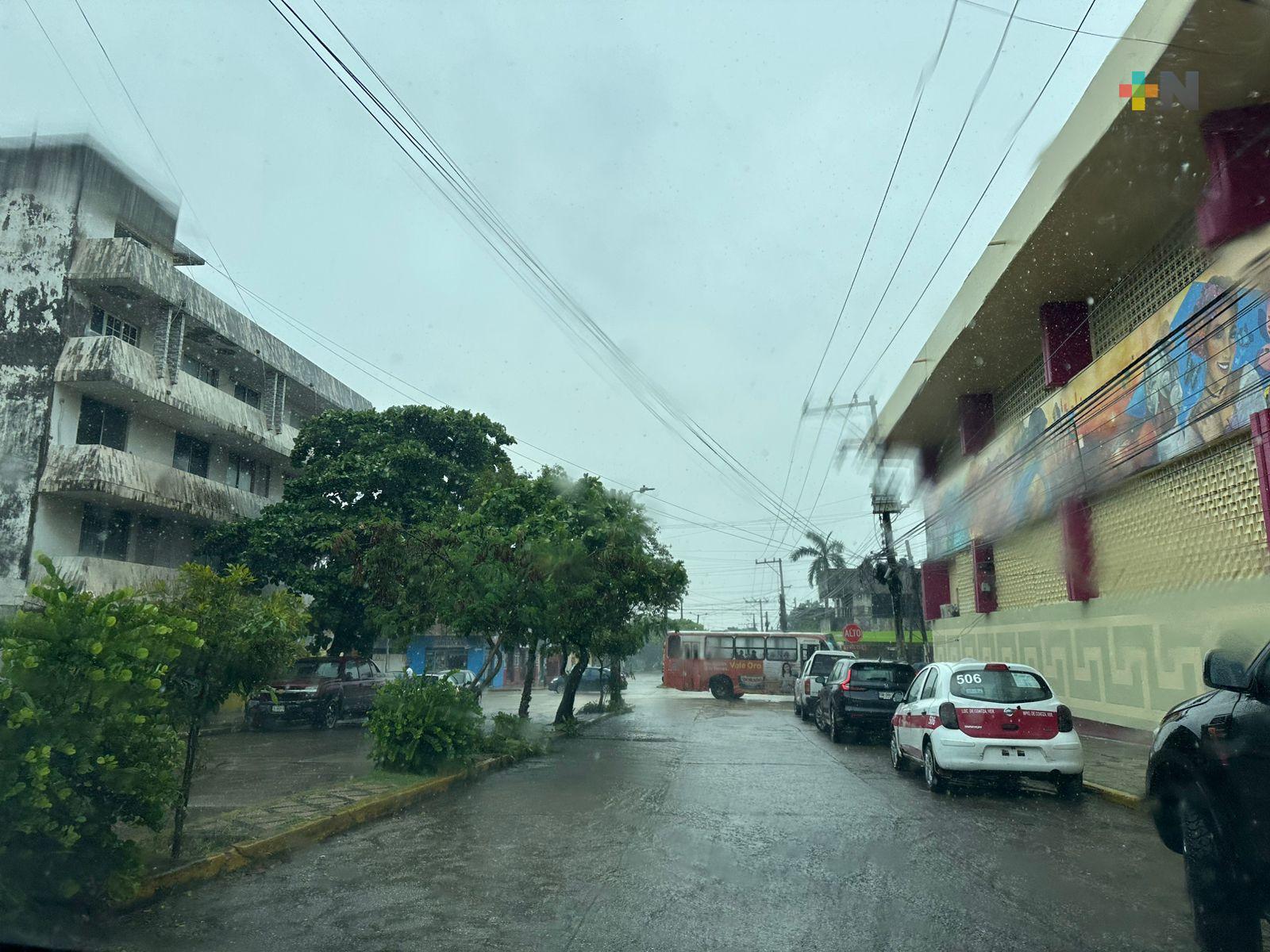 Más de mil personas afectadas por lluvias registradas en Coatzacoalcos: PC municipal
