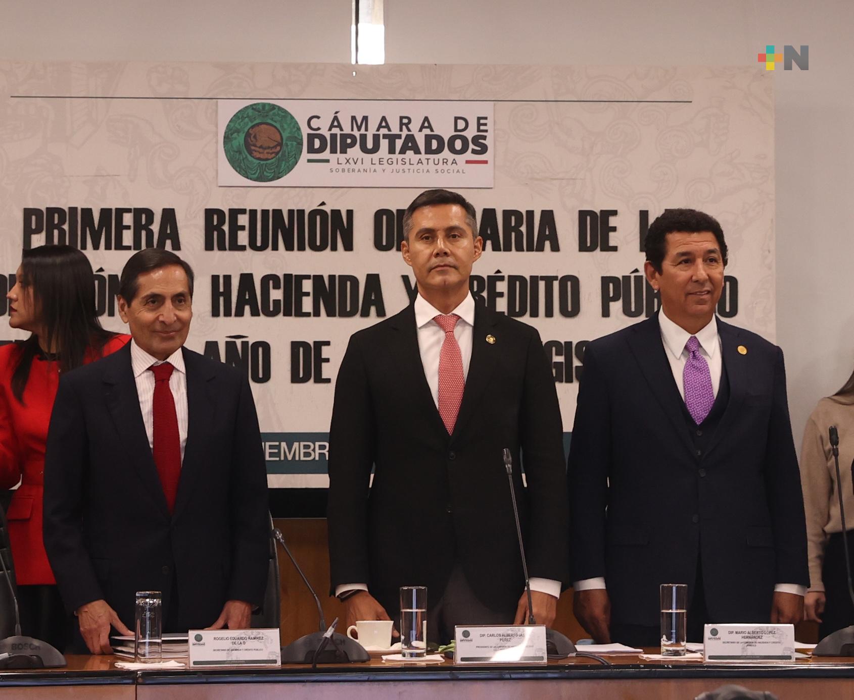 Cámara de Diputados ratifica a Rogelio Ramírez de la O, como titular de la SHCP