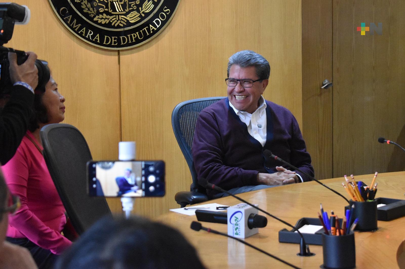 La Jucopo sostendrá reunión de trabajo con García Harfuch: Ricardo Monreal