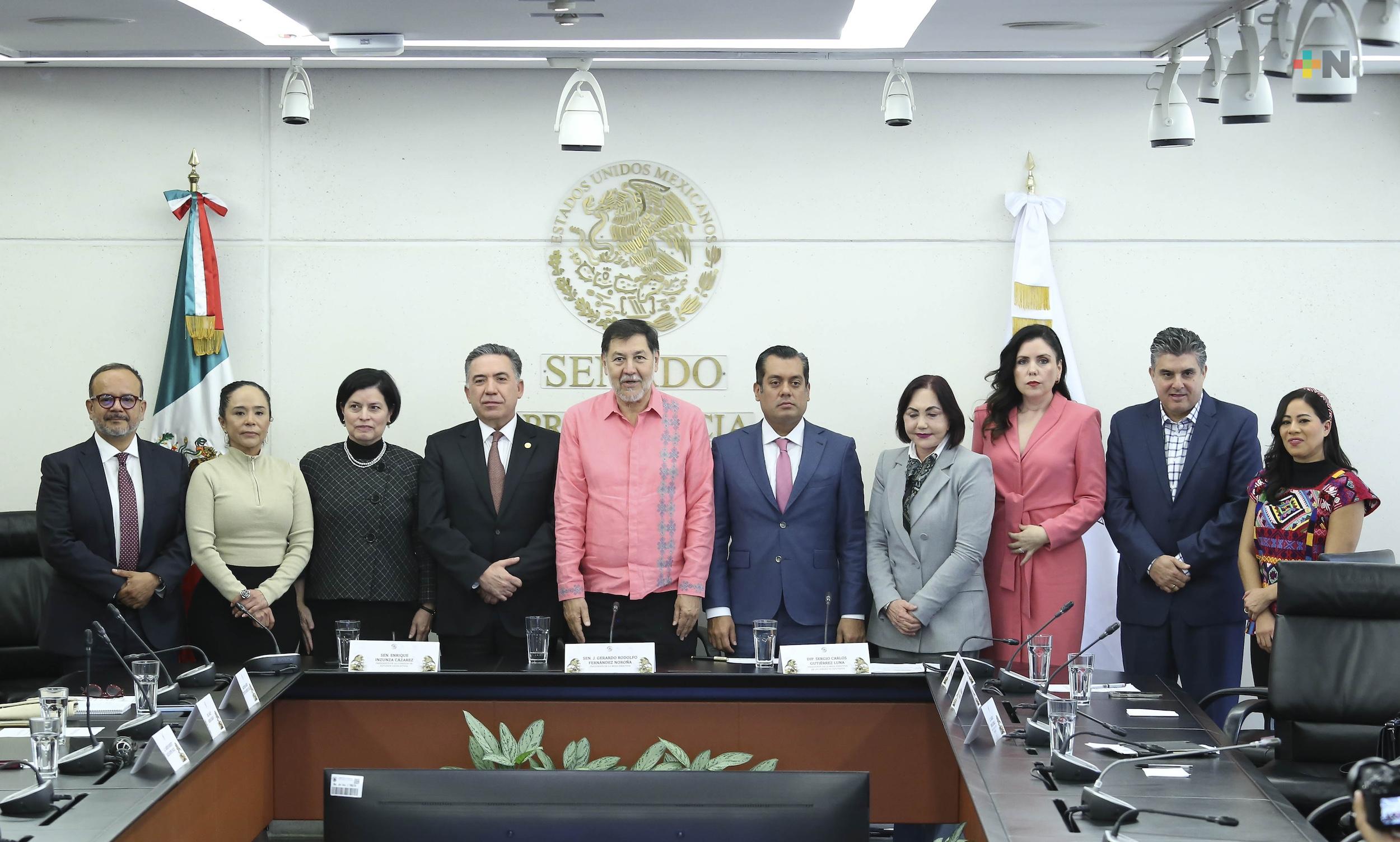 Instalan en el Senado de la República Comité de Evaluación del Poder Legislativo