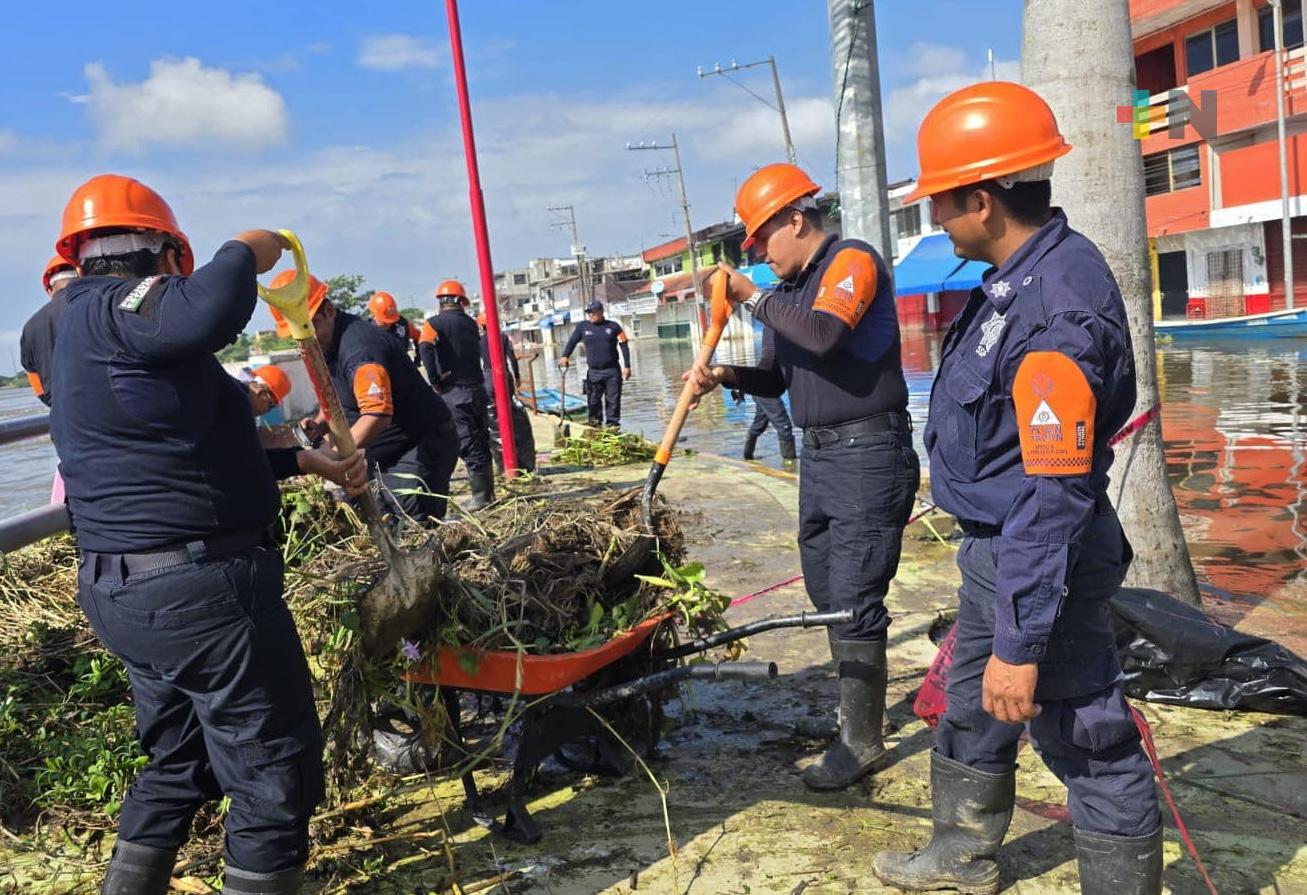 Plan Tajín mantiene tareas de apoyo a población al sur de la entidad: SSP