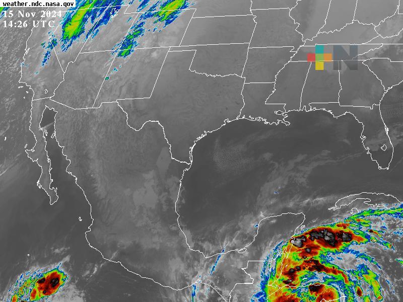 Disminuye potencial lluvioso en el estado, viento del Norte con rachas en costa sur