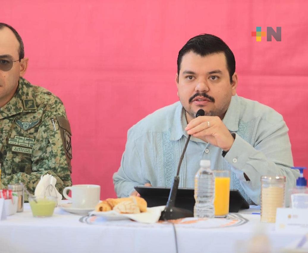 El titular de Segob, Carlos Juárez encabezó la Mesa de Coesconpaz en Álamo Temapache