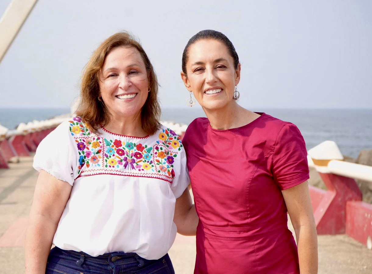 Respaldará Claudia Sheinbaum a Rocío Nahle para el desarrollo de puertos de Tuxpan y Coatzacoalcos