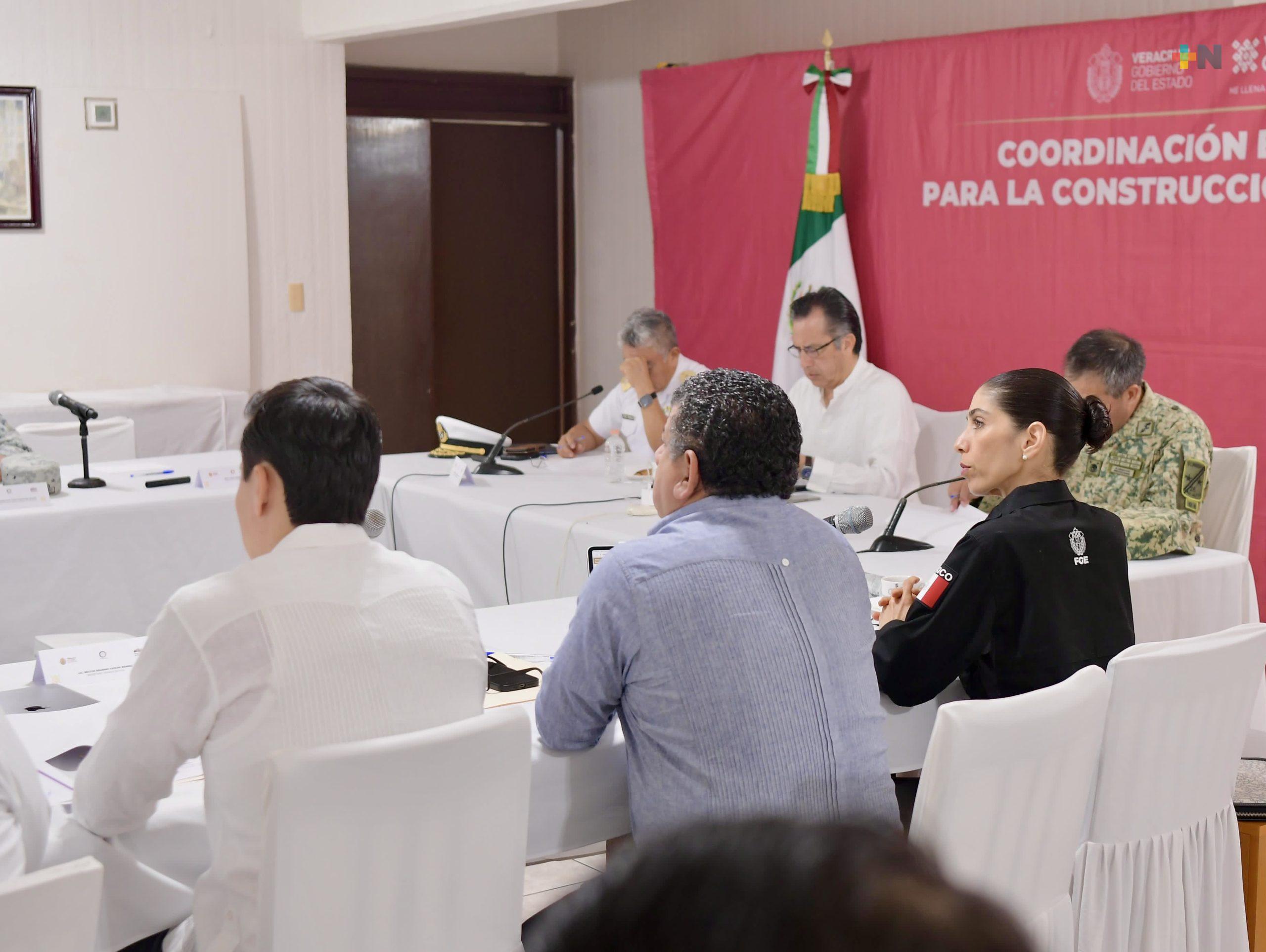 En la base aeronaval de Las Bajadas sesionó la Mesa para Construcción de la Paz