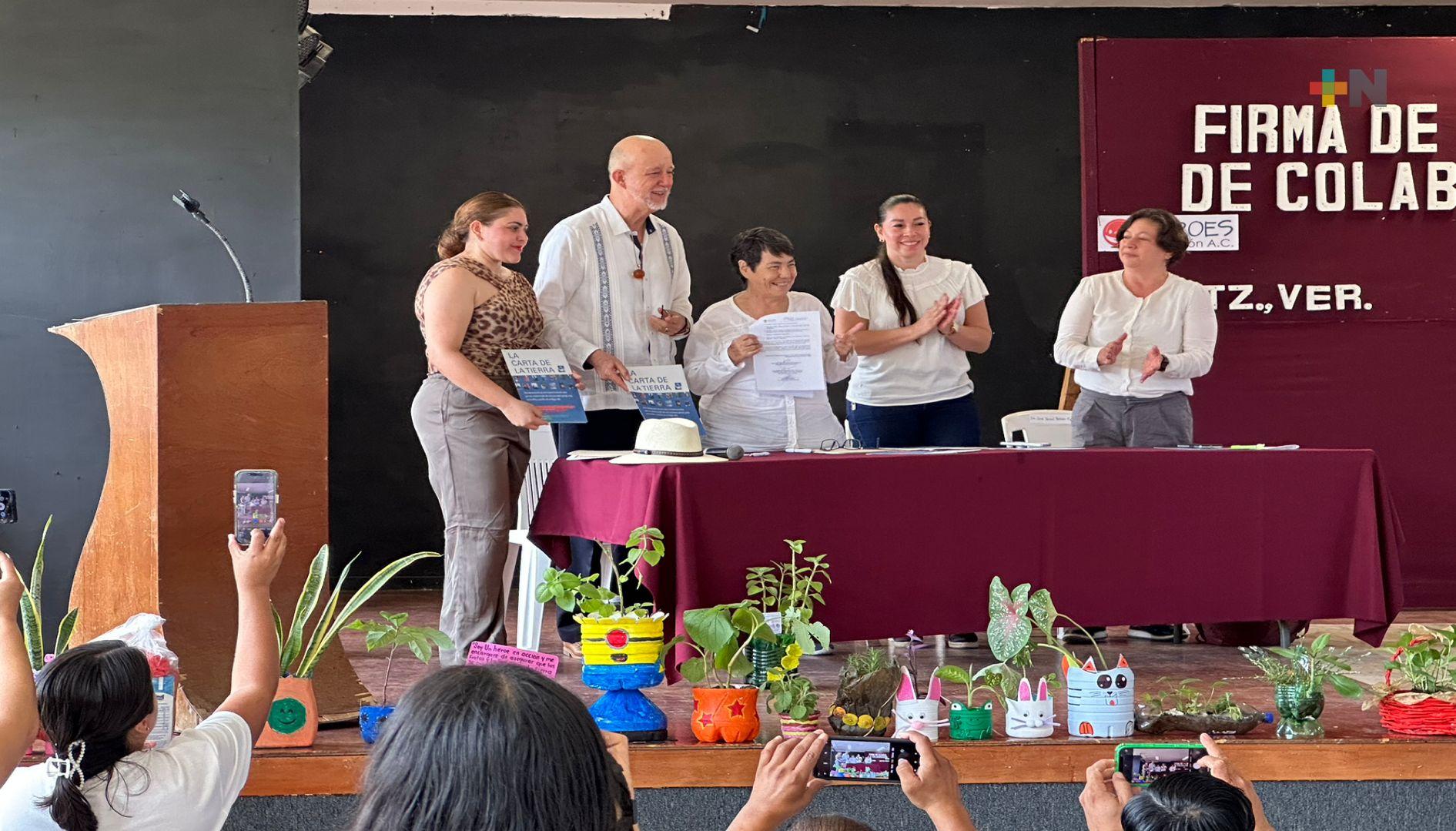 Asociación “Héroes en Acción” firmó alianza con movimiento Carta de la Tierra