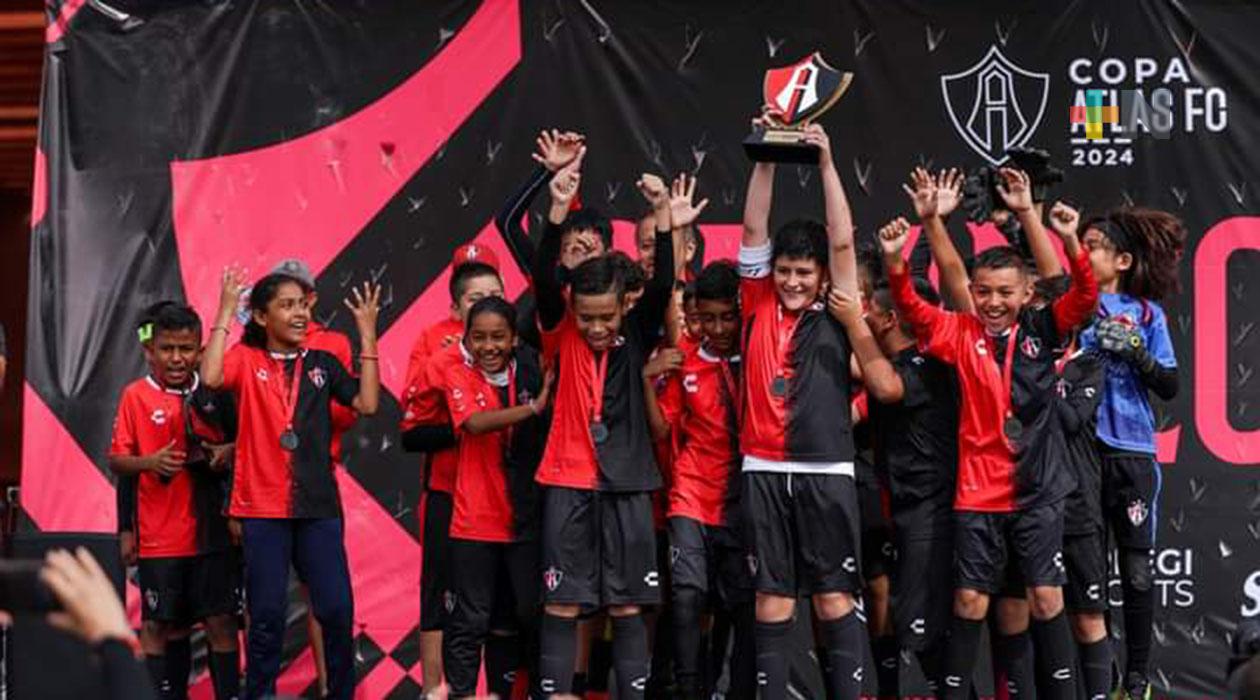 Academia Atlas FC Veracruz, Bicampeón de la Copa Atlas en Guadalajara