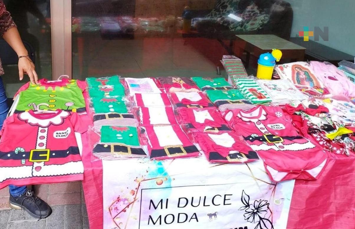 Club de Leones Coatza realiza bazar navideño para acción benéfica