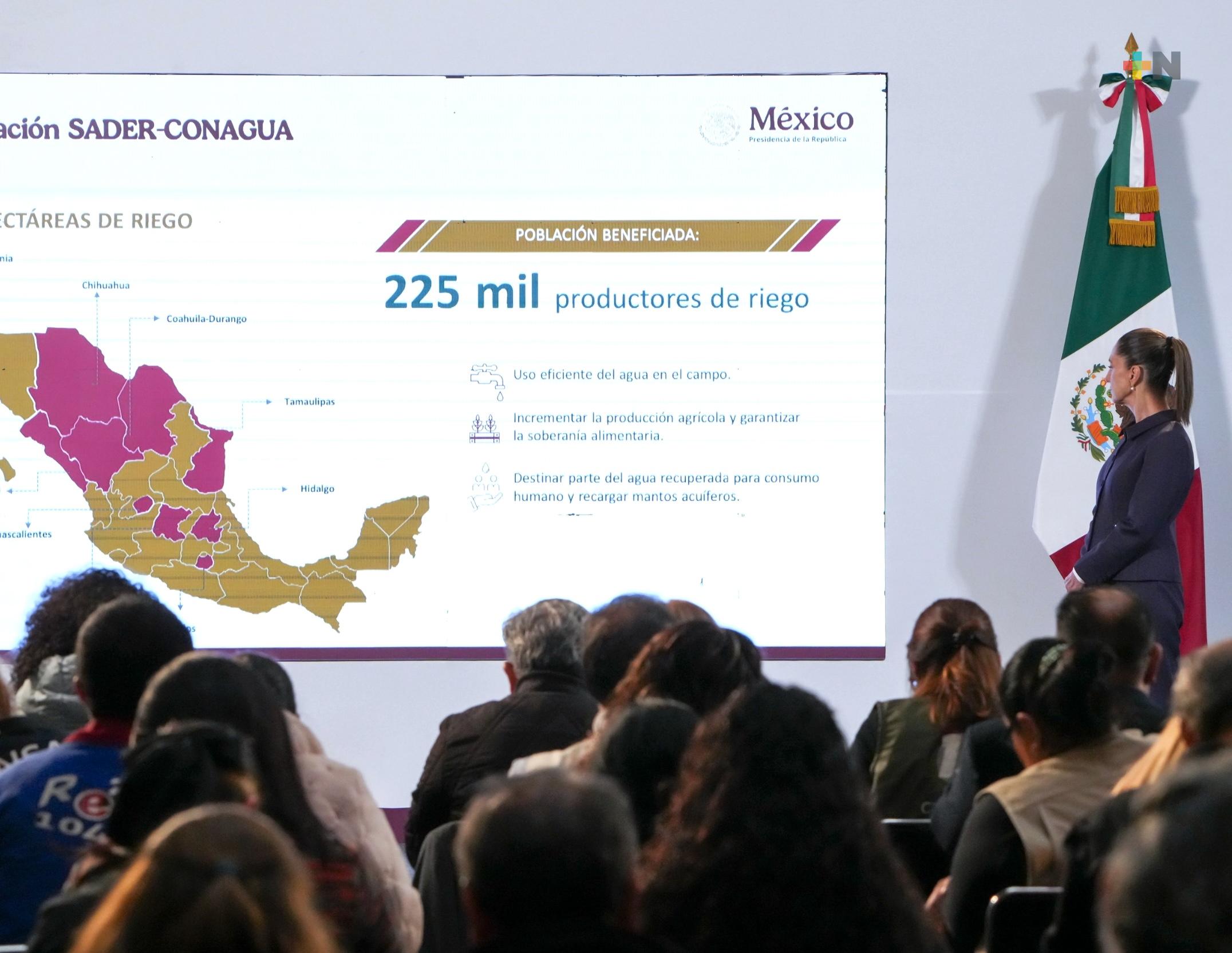 Gobierno de México invertirá 20 mil mdp para proyectos de agua en 2025