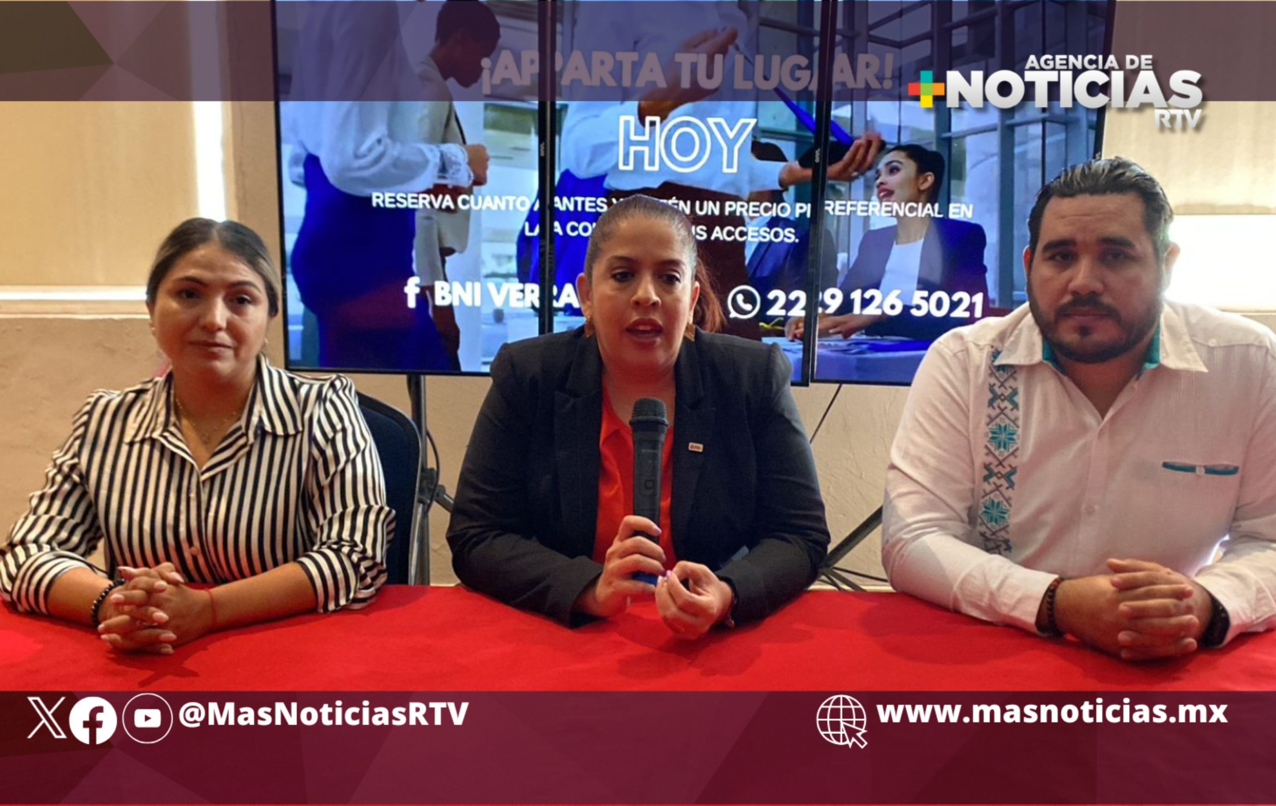 Presentan primer congreso de networking BNI Veracruz