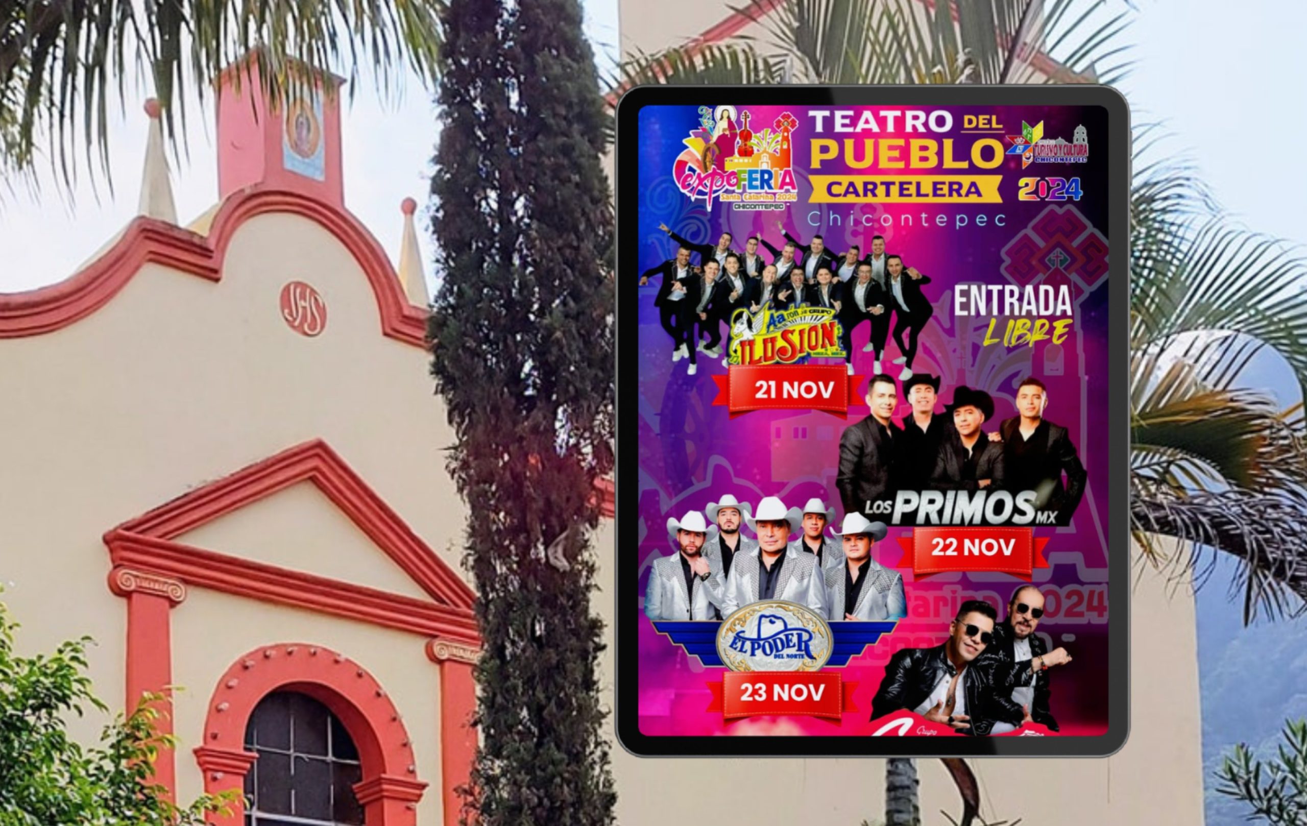 En Chicontepec comenzó la fiesta patronal en honor a Santa Catarina