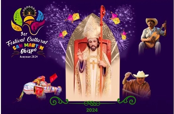 Secver invita al 3er Festival Cultural San Martín Obispo 2024