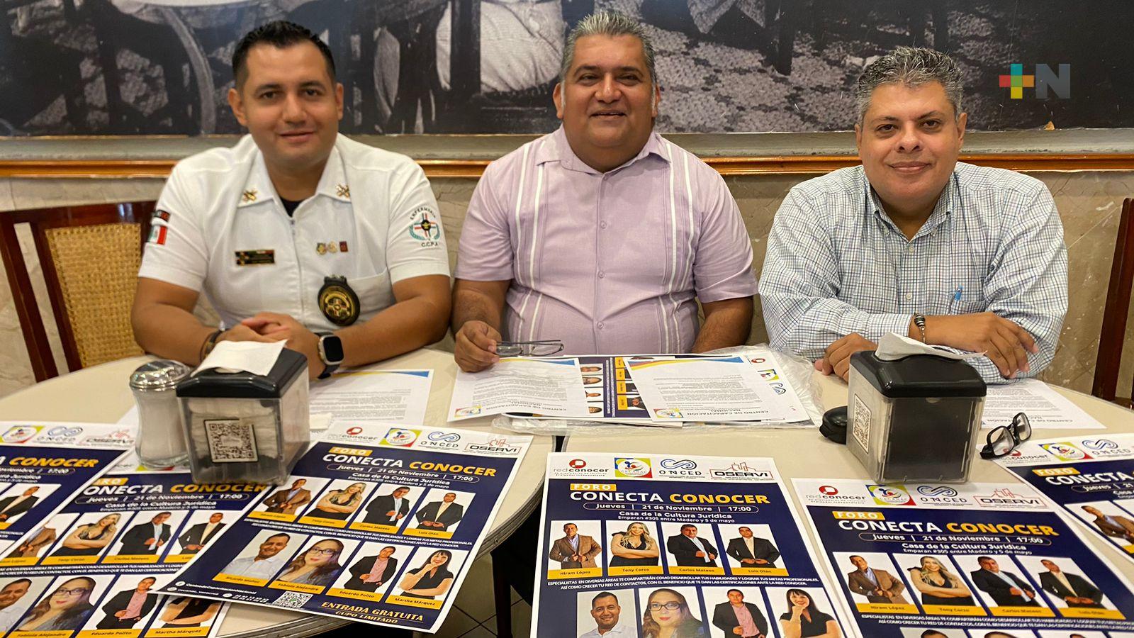 «Conecta Conocer» foro en Veracruz puerto sobre certificaciones laborales