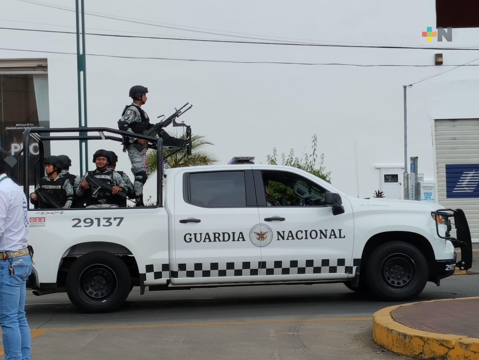 Claudia Sheinbaum ofrece más apoyo de Guardia Nacional a Rocío Nahle para candidatos