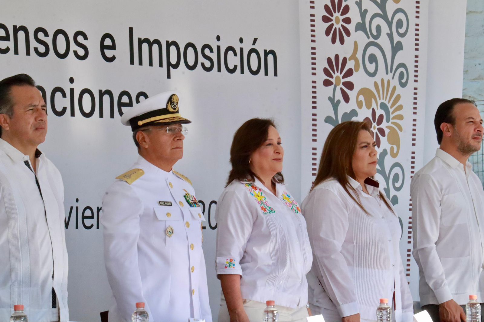 Conmemora Rocío Nahle Día de la Armada de México