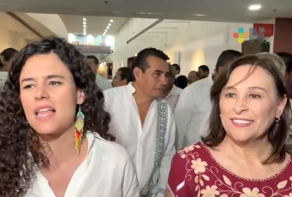La Transformación en Veracruz es real, pintaremos de guinda el estado en 2025: Luisa María Alcalde