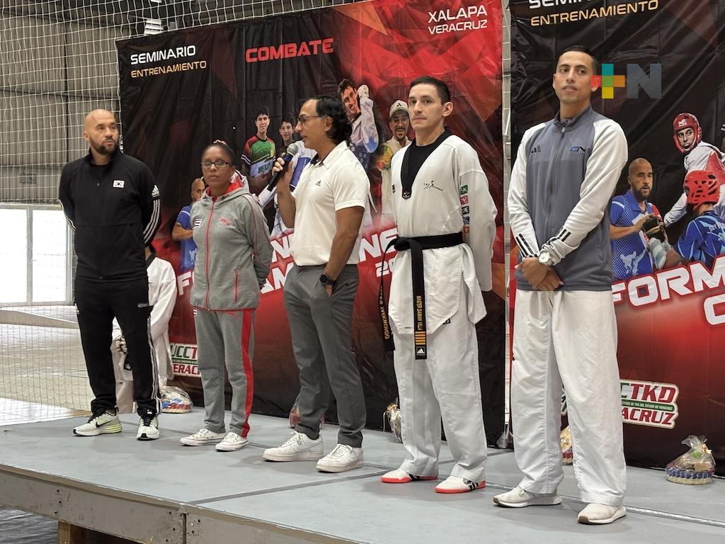 Desarrollan exitoso Seminario de Taekwondo “Formando Campeones 2024”