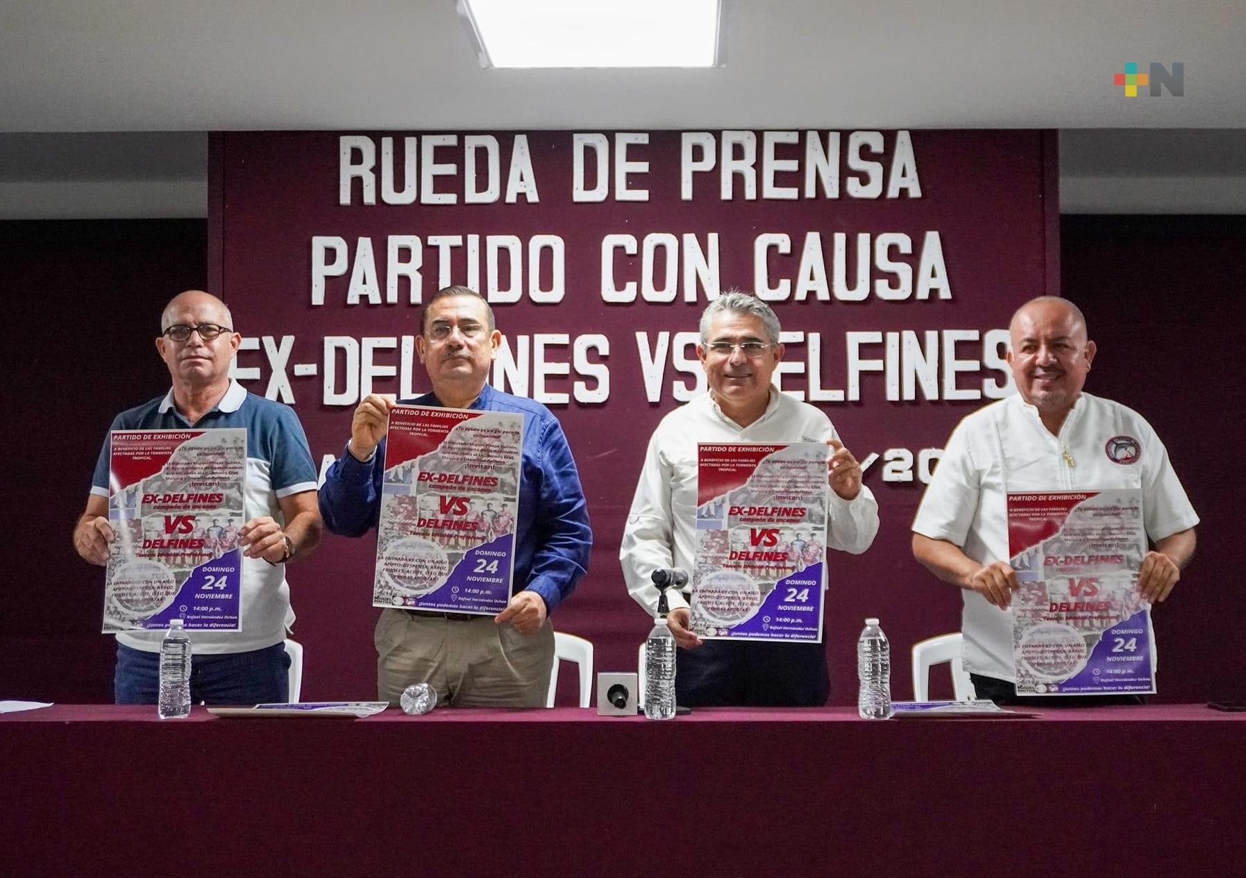 Anuncian partido con causa en Coatzacoalcos, duelo entre Delfines