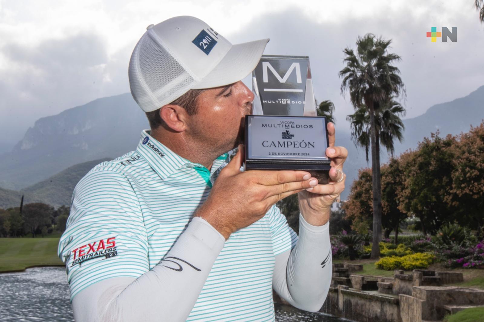 Triunfo de Joel Thelen en la VI Copa Multimedios en la Gira Profesional Mexicana